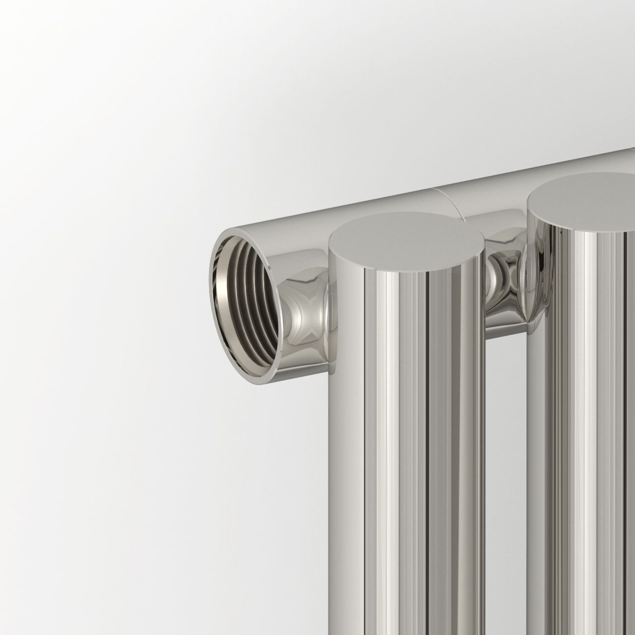 Отопительный радиатор ЭСТЕТ-1 н/ж 1200х180 / 4 сек (Без покрытия)