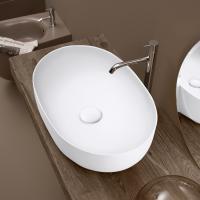 Kerasan Nolita Раковина накладная 60х40 см, без отв под смеситель, цвет белый матовый Kerasan Nolita Раковина накладная 60х40 см, без отв под смеситель, цвет белый матовый