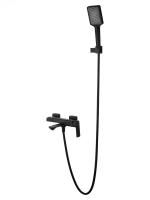 Смеситель для ванны с душем WONZON & WOGHAND DIAMOND, Черный матовый (WW-88639011-MB)