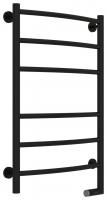 Полотенцесушитель электрический "ГАЛАНТ 2.0" 800х500 / МЭМ правый (Матовый Чёрный)