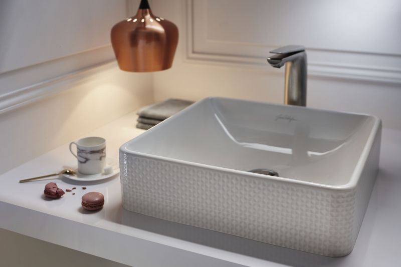 Раковина JACOB DELAFON VOX EVG102-PN1 (встраиваемая сверху, (40*40), розовый) ССП, шт