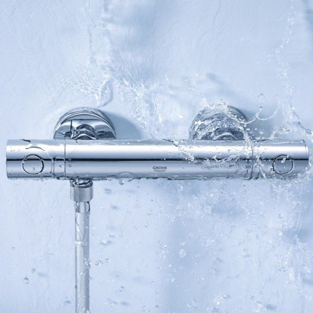 Смеситель для душа Grohe Grohtherm 1000 Cosmopolitan 34286002 с термостатом Хром Смеситель для душа Grohe Grohtherm 1000 Cosmopolitan 34286002 с термостатом Хром