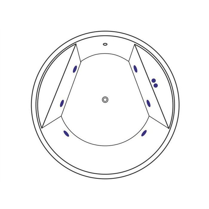 Ванна EXCELLENT Great Arc 160 "SOFT" (хром)