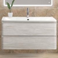 Тумба под раковину BelBagno ALBANO-1000-2C-SO-RVB подвесная Rovere Vintage Bianco Тумба под раковину BelBagno ALBANO-1000-2C-SO-RVB подвесная Rovere Vintage Bianco