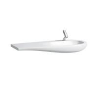 Laufen Alessi One Раковина 1200х500х165мм с 1 отв. под смеситель, полка слева, с покр. LLC, цвет: белый