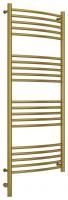 Полотенцесушитель электрический "БОГЕМА 3.0" 1200х500 / МЭМ левый (Состаренная латунь)