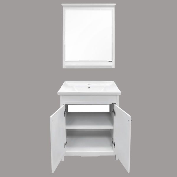 Тумба с раковиной Comforty Тбилиси 70 3132629 Белая Тумба с раковиной Comforty Тбилиси 70 3132629 Белая