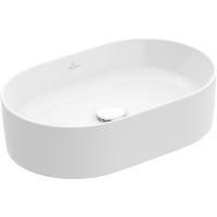 Villeroy&Boch  Collaro Раковина, ширина, 560*360*145мм, тип установки-на столешницу, отверстия для смесителя-отсутствуют, цвет цвет альпийский белый Villeroy&Boch  Collaro Раковина, ширина, 560*360*145мм, тип установки-на столешницу, отверстия для смесителя-отсутствуют, цвет цвет альпийский белый
