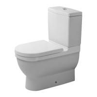 Duravit Starck 3 Унитаз моноблок приставной 655х360 мм в комплекте с креплением, универсальный выпуск, цвет: белый