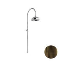 Nicolazzi Doccia Душевая стойка с верхним душем Ø 30см, цвет: тёмная бронза