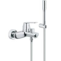 Смеситель для ванны GROHE Eurosmart Cosmopolitan с душевым гарнитуром, хром (32832000) Смеситель для ванны GROHE Eurosmart Cosmopolitan с душевым гарнитуром, хром (32832000)