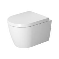 Duravit ME by Starck Унитаз подвесной Compact Rimless, вкл. крепление Durafix,  4,5л., 370x480мм, с покрытием WonderGliss Цвет: Белый