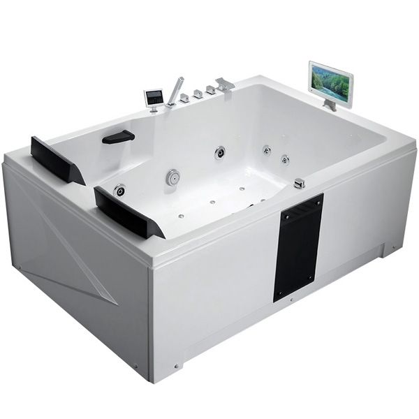 Акриловая ванна Gemy G9061 O L 181х121 L с гидромассажем Акриловая ванна Gemy G9061 O L 181х121 L с гидромассажем