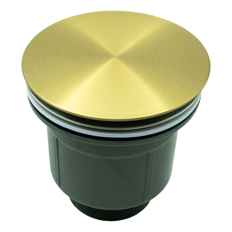 Сифон для кухонной мойки Fmark F-SL-L1166, матовое золото