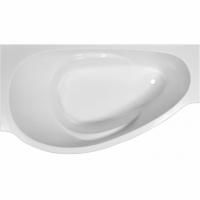 Ванна из искусственного камня Эстет Грация 170x94 Белая левая