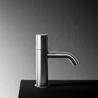 Fantini Nostromo Смеситель для раковины, 1 отв., без донного клапана, излив 115мм, цвет: нержавеющая сталь