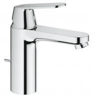 Смеситель для раковины GROHE Eurosmart Cosmopolitan с донным клапаном и энергосберегающим картриджем, средний излив хром (2339600E) Смеситель для раковины GROHE Eurosmart Cosmopolitan с донным клапаном и энергосберегающим картриджем, средний излив хром (2339600E)
