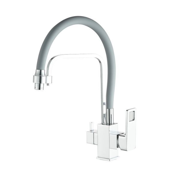 Смеситель для кухни Haiba HB76615, хром