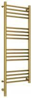 Полотенцесушитель электрический "БОГЕМА 3.0" прямая 1000х400 / МЭМ левый (Золото)