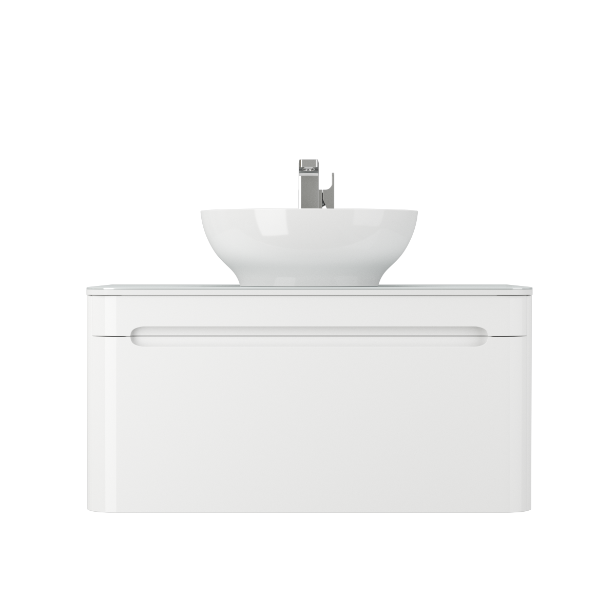 Тумба Als 80, 1 ящик, белая