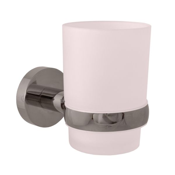 Стакан для ванной комнаты Rav Slezak COLORADO COA0201MGK, серый металлик брашированный