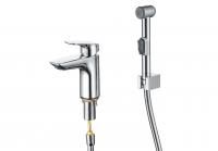 Смеситель для раковины 97 с гигиеническим ручным душем AQUATEK AQ1012CR ВЕГА Смеситель для раковины 97 с гигиеническим ручным душем AQUATEK AQ1012CR ВЕГА