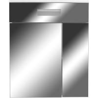 Зеркальный шкаф Orange Таис 60 с подсветкой Белый