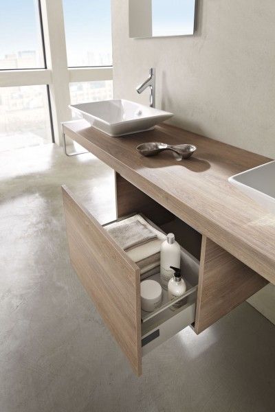 Тумба под раковину JACOB DELAFON PARALLEL 57 EB514-E10 (подвесная, дуб квебекский), шт, артикул EB514-E10