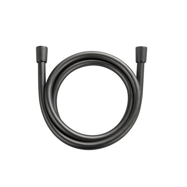 Шланг для душа в силиконовой оплётке 1000 мм WONZON & WOGHAND, Темный графит (WW-RG01-1000-BGM)