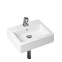 Комплект 3 в 1 Lavinia Boho Bathroom Sink 21510457, накладная фарфоровая раковина 50.5 см, смеситель с донным клапаном, латунный сифон