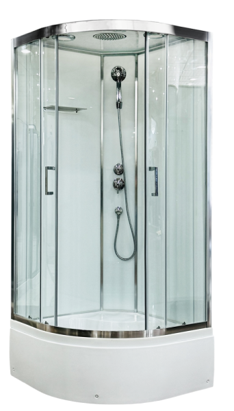 Душевая кабина Royal Bath FATO RB 85CK-T-CH (прозрачное)