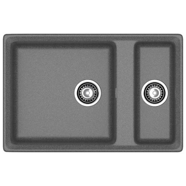 Кухонная мойка GranFest LEVEL 760K, графит
