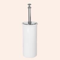 TW Harmony 120, ёршик напольный в керамической колбе, цвет держателя: хром TW Harmony 120, ёршик напольный в керамической колбе, цвет держателя: хром
