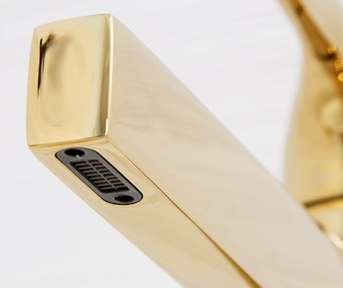 Смеситель для раковины WasserKRAFT Sauer 7103 Золото глянцевое