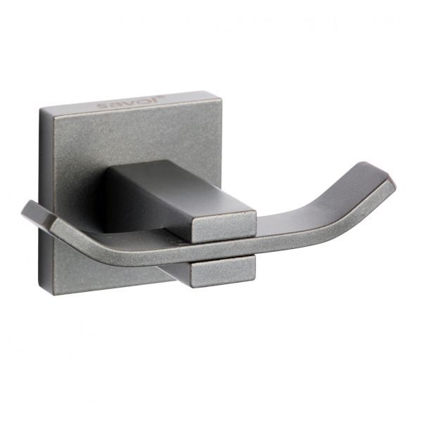 Крючок для ванной комнаты Savol S-06554Q, графит