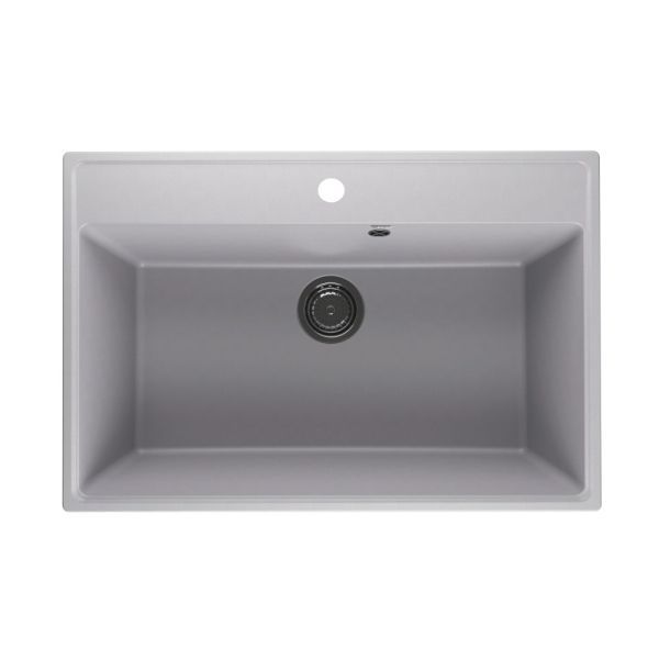 Кухонная мойка Ulgran Quartz Forte 760-04, платина