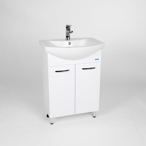 Тумба VIANT "Милан" 2 ств 315х555х820 под раковину 1WH110246 (Балтика 60) (VMIL60BA-T2ST)