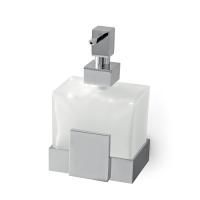 OASIS SQUARE Дозатор для жидкого мыла, настенный, цвет хром