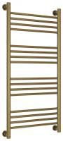 Полотенцесушитель водяной "Богема+" прямая 1000х500 (Состаренная БРОНЗА)