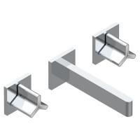 THG ICON-X TITANE Смеситель для раковины настенный, на 3 отверстия, внешняя часть, цвет хром