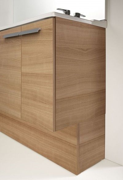 Тумба под раковину Jacob Delafon Struktura 57 EB1280-E13 подвесная Розовое дерево, артикул EB1280-E13