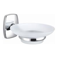 Мыльница с держателем WONZON & WOGHAND PORTO, Хром (WW-1201)