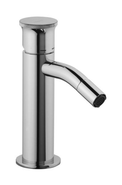 Emmevi Filobrass, однорычажный смеситель для биде, рукоятка без стержня,  с донным клапаном click-clack, цвет брашированное золото