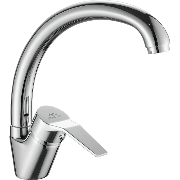 Смеситель для кухни FASHUN A4163, хром