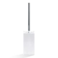 Decor Walther DW 6200 Туалетный ершик h44см, напольный, фарфор, цвет: белый / хром