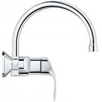 Смеситель для кухни GROHE Eurosmart new, настенный с высоким изливом, хром (32482002) Смеситель для кухни GROHE Eurosmart new, настенный с высоким изливом, хром (32482002)