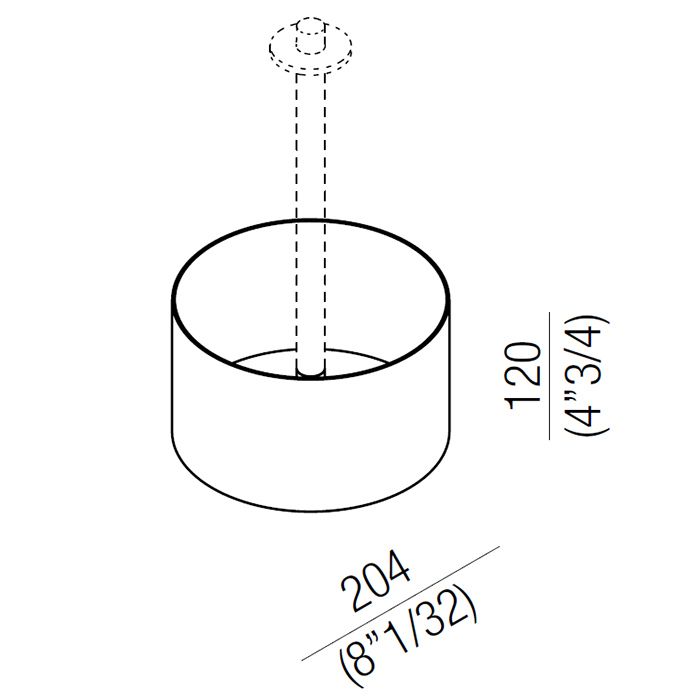Agape Al dente Душевая головка, ø 204мм, цвет: глянец Agape Al dente Душевая головка, ø 204мм, цвет: глянец