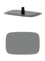 Верхний душ WONZON & WOGHAND, Темный графит (WW-88DP03-BGM)