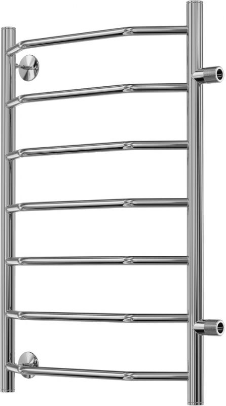 Водяной полотенцесушитель Terminus Виктория П7 500x796 4670030725158 Хром с боковым подключением 500