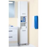 Шкаф пенал Бриклаер Палермо 34 Белый